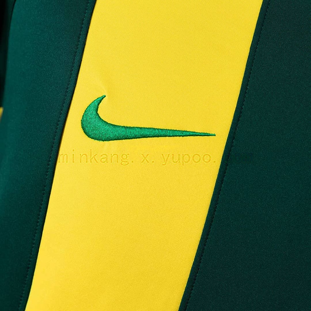 Brazil manche longue sweat - jaune &amp; vert M-3XL 4