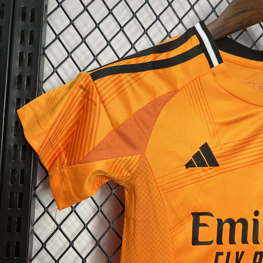 24-25 Real Madrid Away Kid Kits Youth Apparels 5