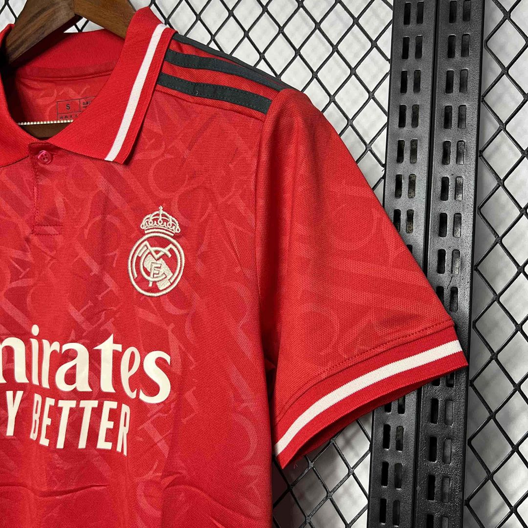 24-25 Real Madrid Red Kit Football Apparel 3