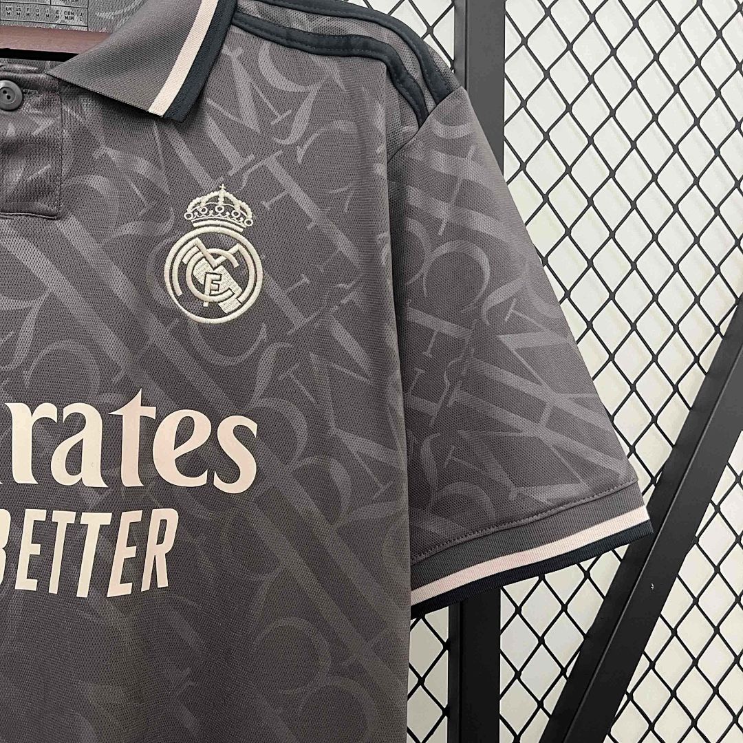 24-25 Real Madrid Third Kit Soccer Uniform 2