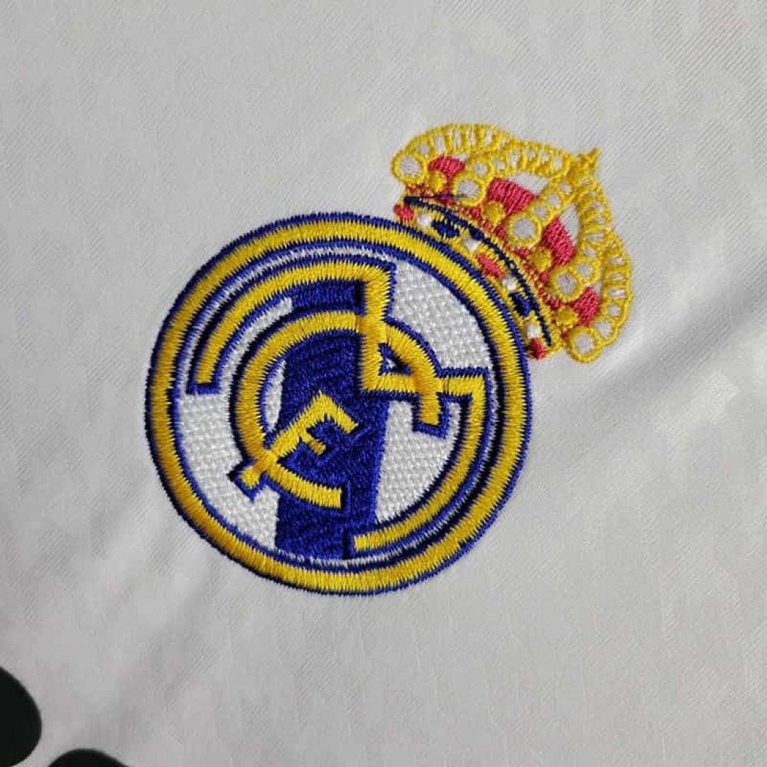 24-25 Real Madrid Home Kit Long Sleeve Shirt 3