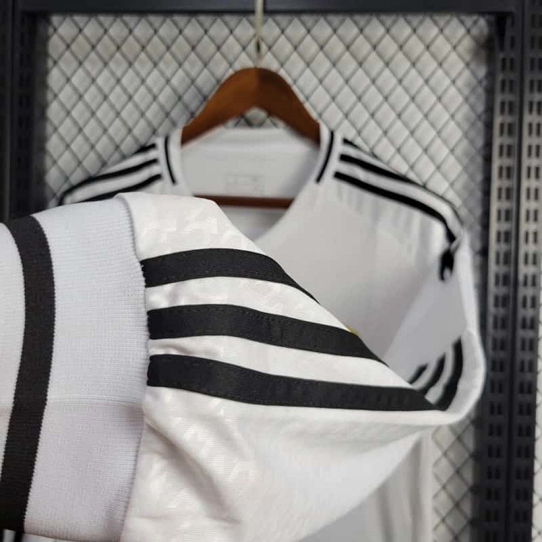 24-25 Real Madrid Home Kit Long Sleeve Shirt 6
