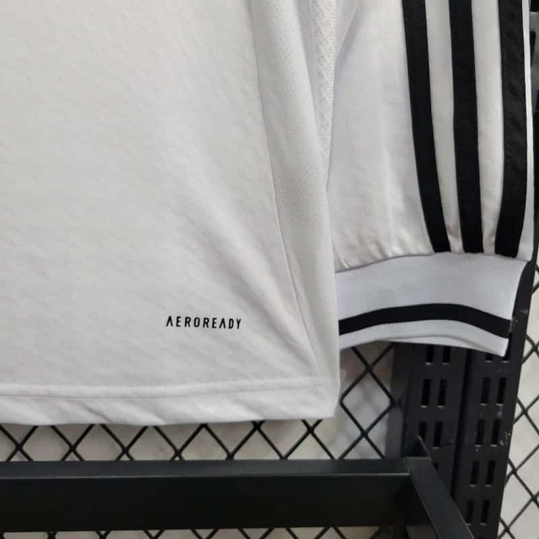 24-25 Real Madrid Home Kit Long Sleeve Shirt 7