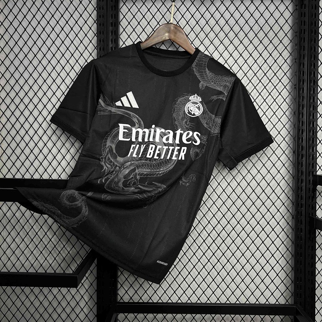 24-25 Real Madrid Dragon Black Special Edition Kit 2