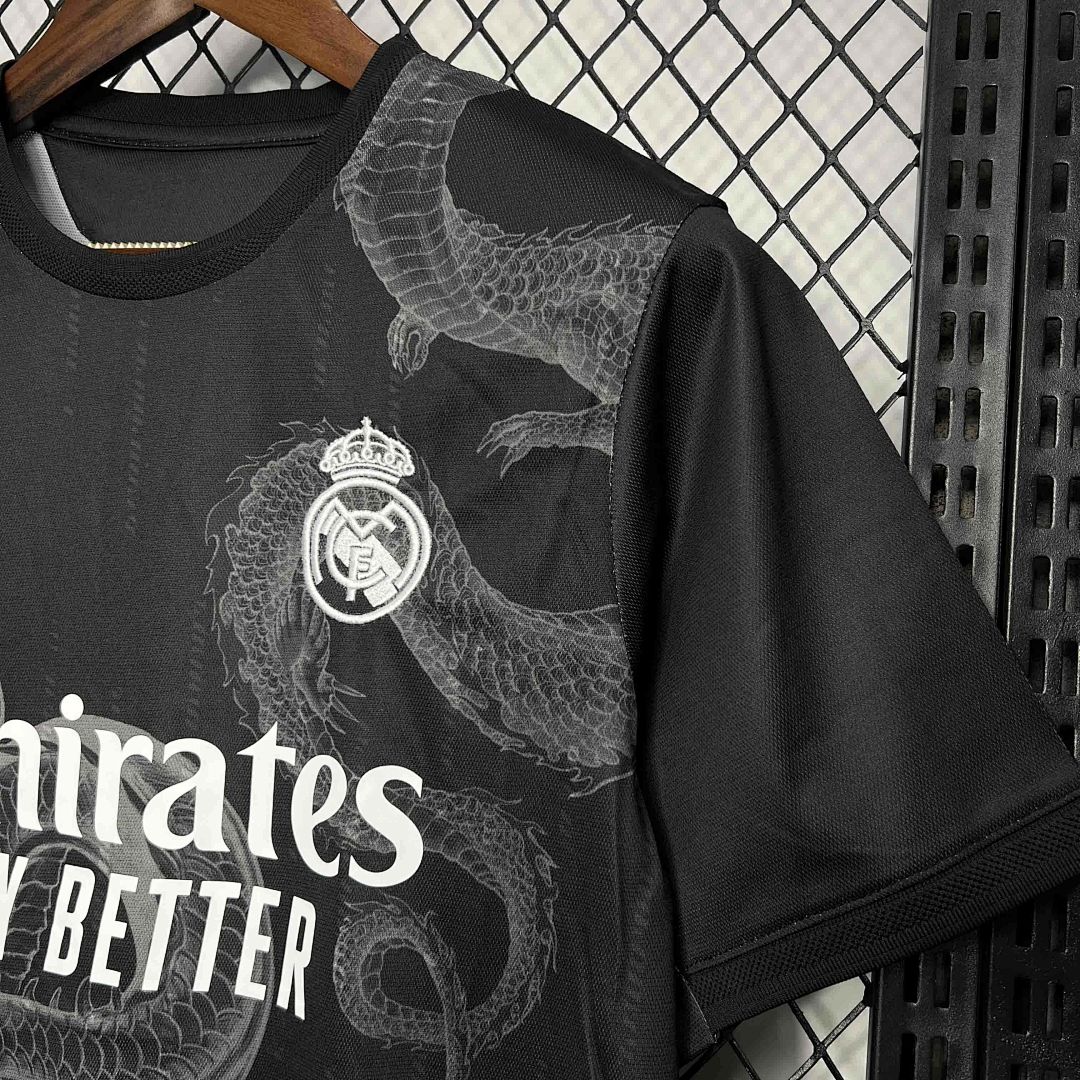 24-25 Real Madrid Dragon Black Special Edition Kit 4