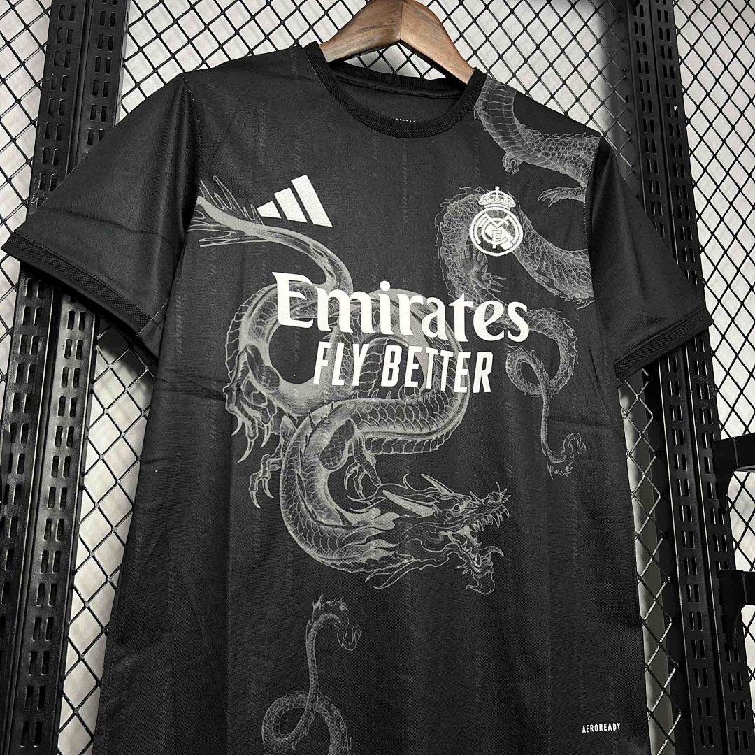 24-25 Real Madrid Dragon Black Special Edition Kit 6