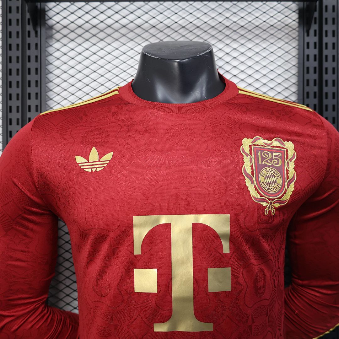 25_26 Player FC Bayern Munich 125th Anniversary Red S-XXL 10