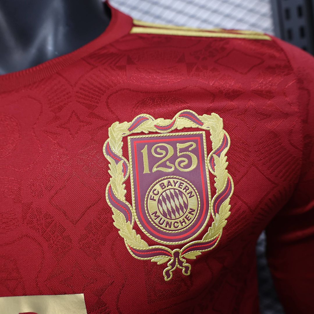 25_26 Player FC Bayern Munich 125th Anniversary Red S-XXL 7