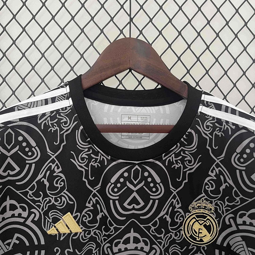 24-25 Real Madrid Multi-Color International Black Kit 2