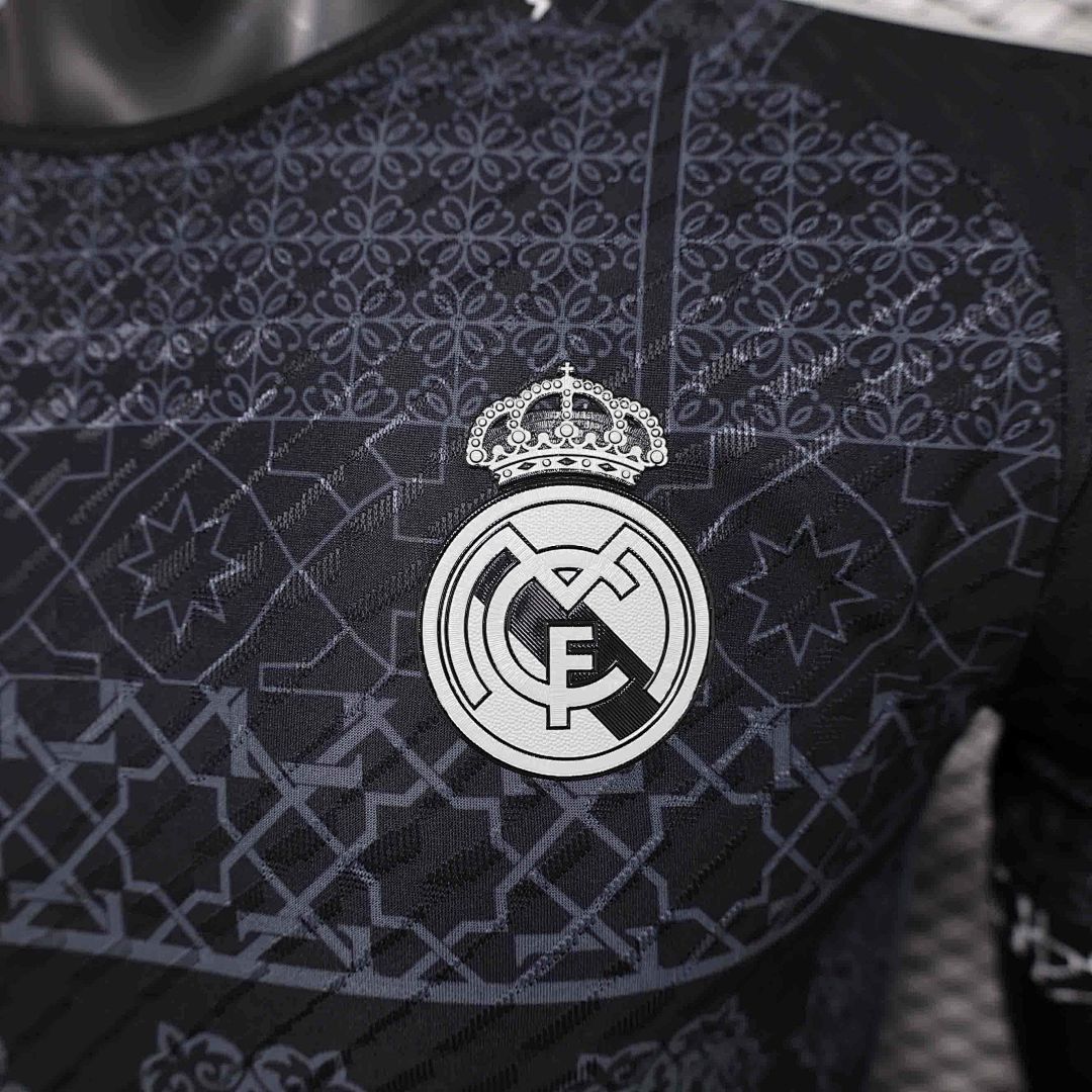24-25 Real Madrid Special Edition Black Kit Player Version Shirt 3