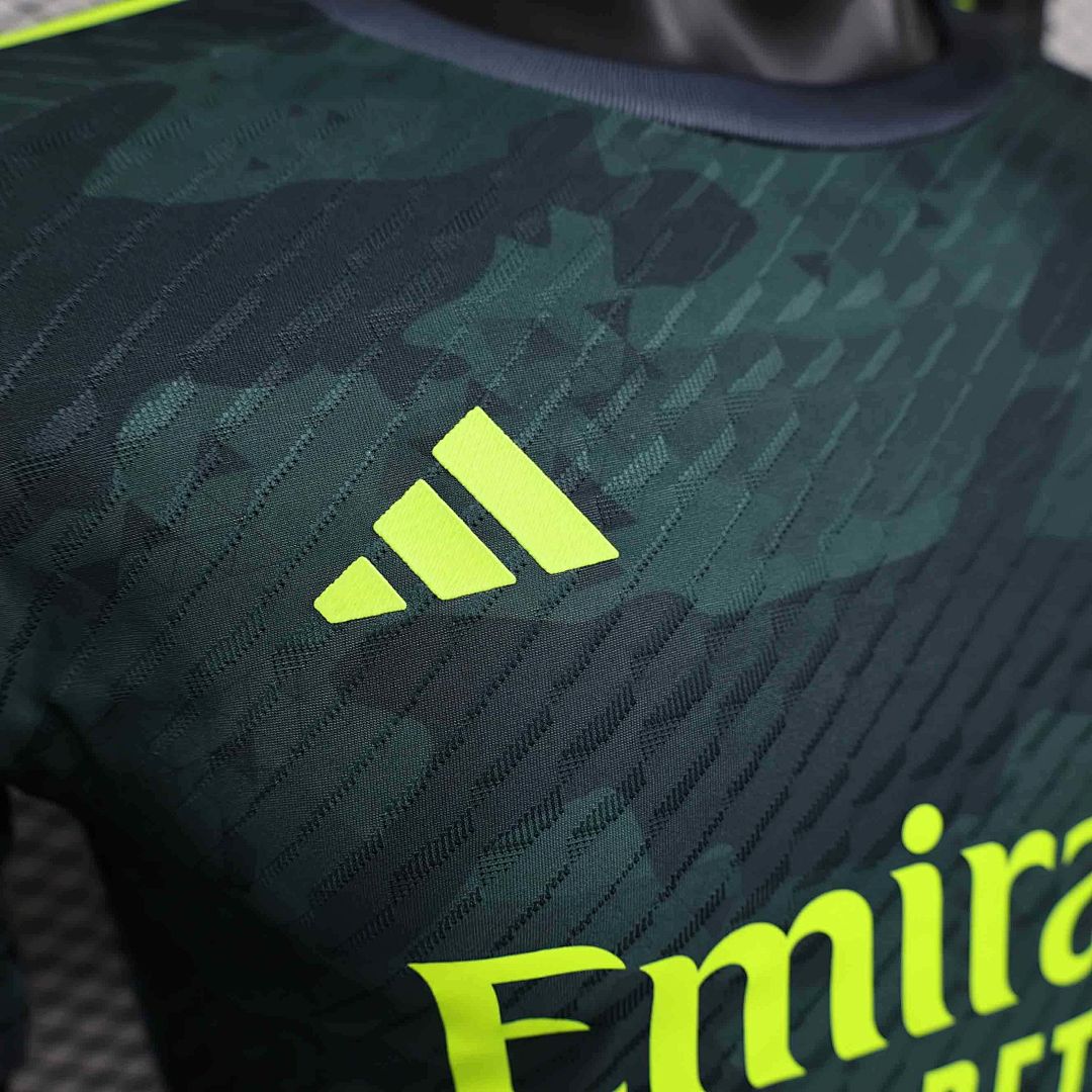 24-25 Real Madrid Special Edition Kit Green Player Version Shirt 3