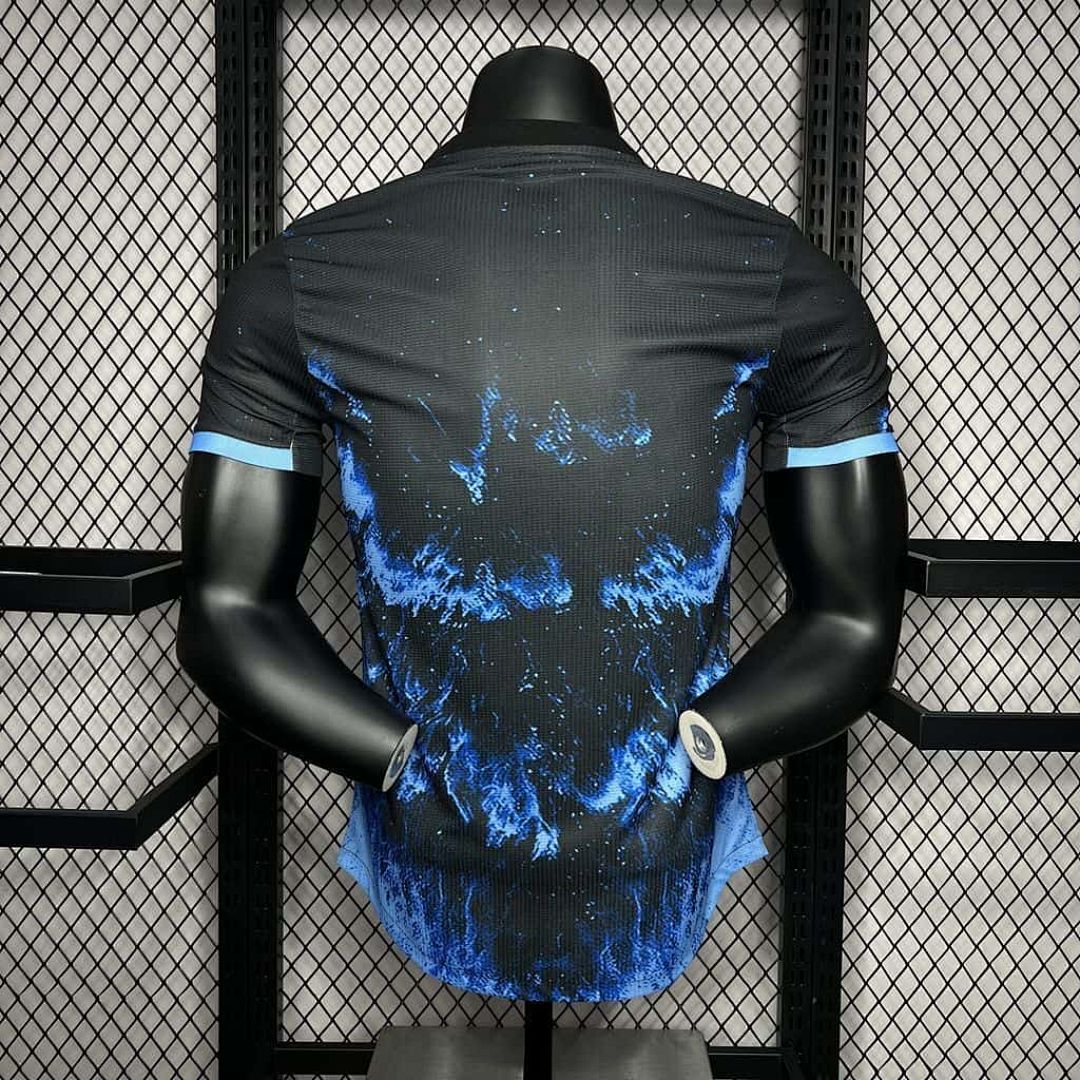 24-25 Real Madrid Ocean Blue Special Edition Player Version Shirt 4