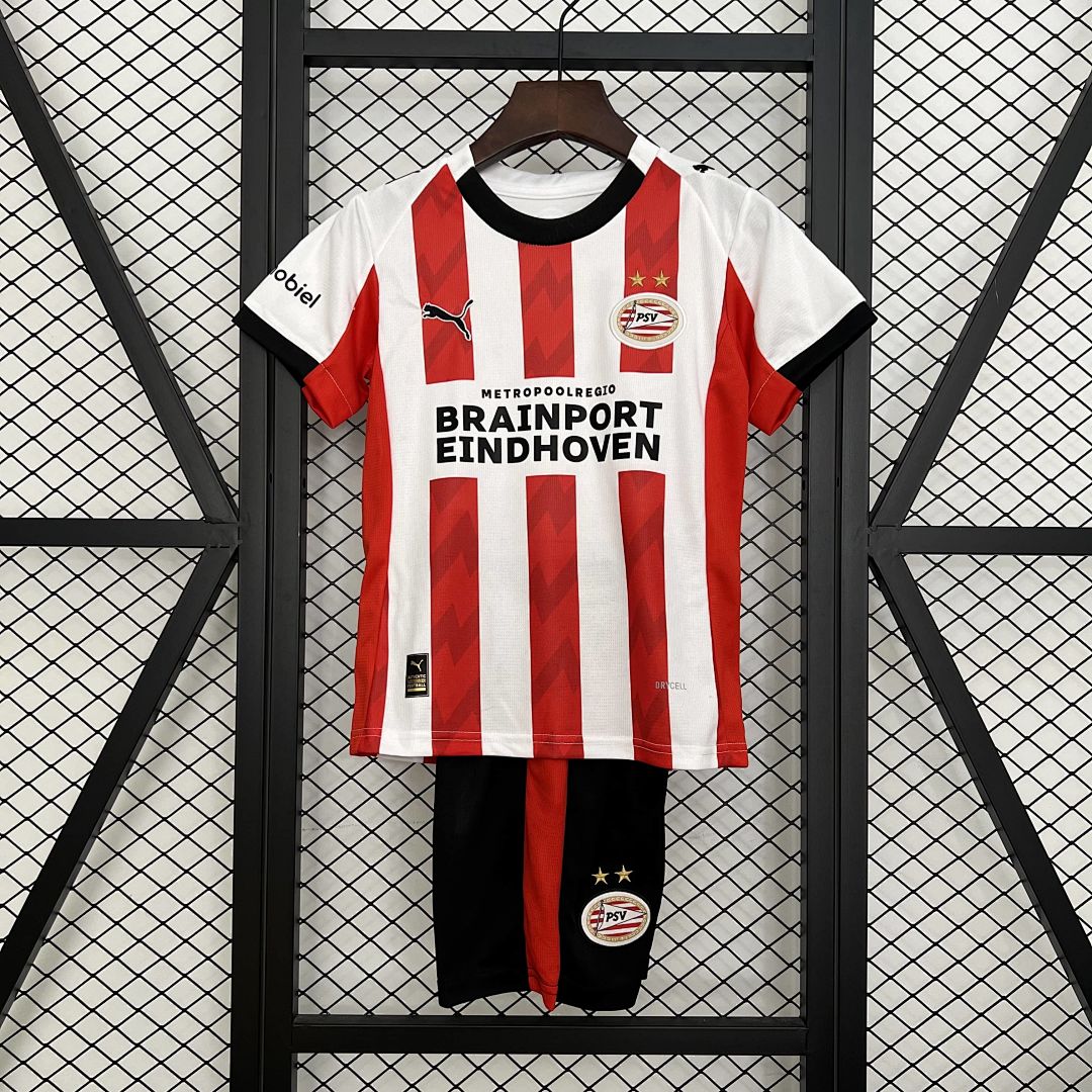 25_26 Kids PSV Eindhoven Home Size_ 16-28