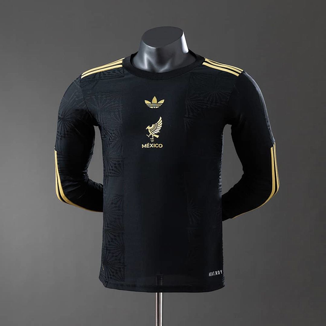 Mexico 25_26 Special Edition Black Long Sleeve Player Version Jersey S-4XL