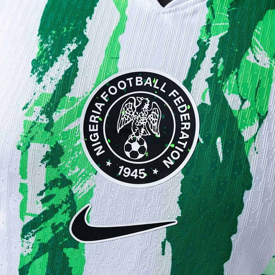 Nigeria 2025 Home Player Version Jersey 3-XL 4