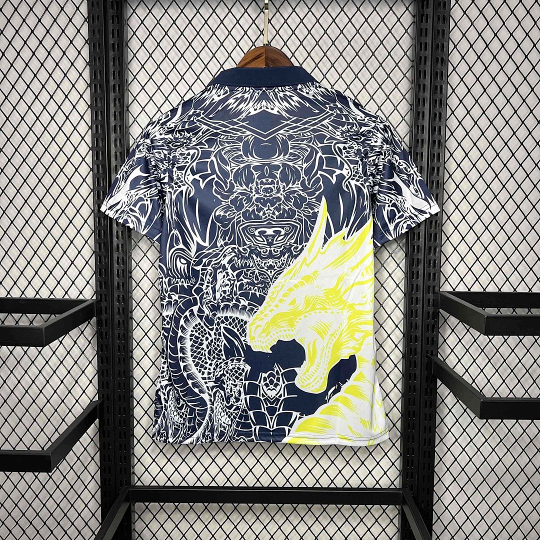 24-25 Real Madrid Shiny Dragon Special Edition Kit Soccer Uniform 5