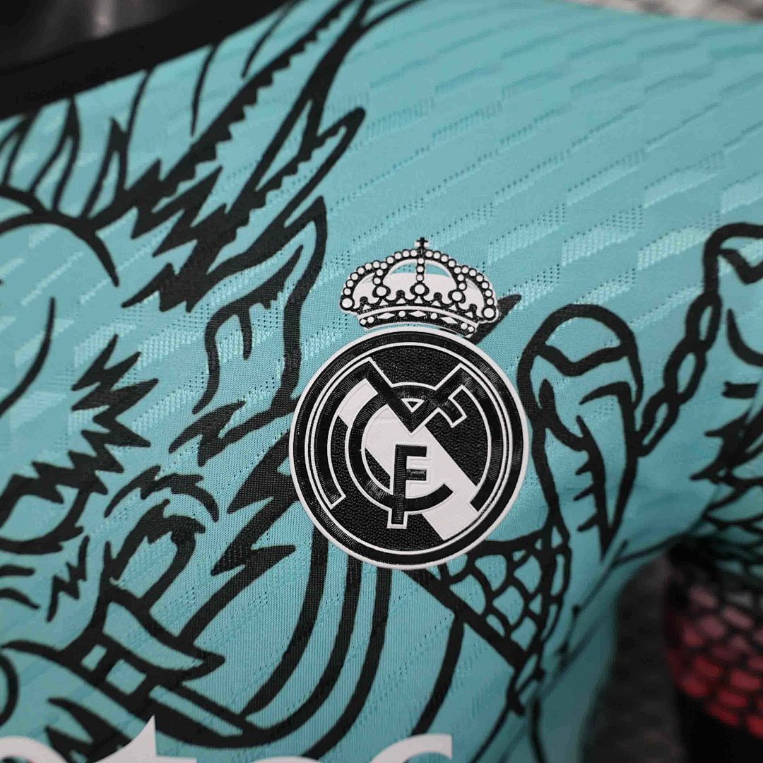 24-25 Real Madrid Dragon Special Edition Kit Player Version Shirt 4