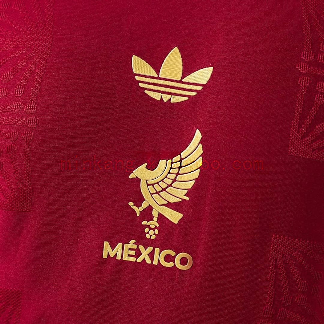 Mexico 25_26 edición especial rojo versión jugador camiseta S-3XL 4