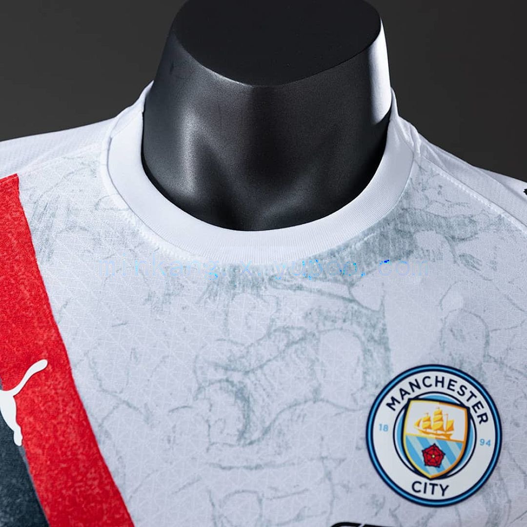 Manchester City 25_26 visitante versión jugador camiseta S-4XL 6