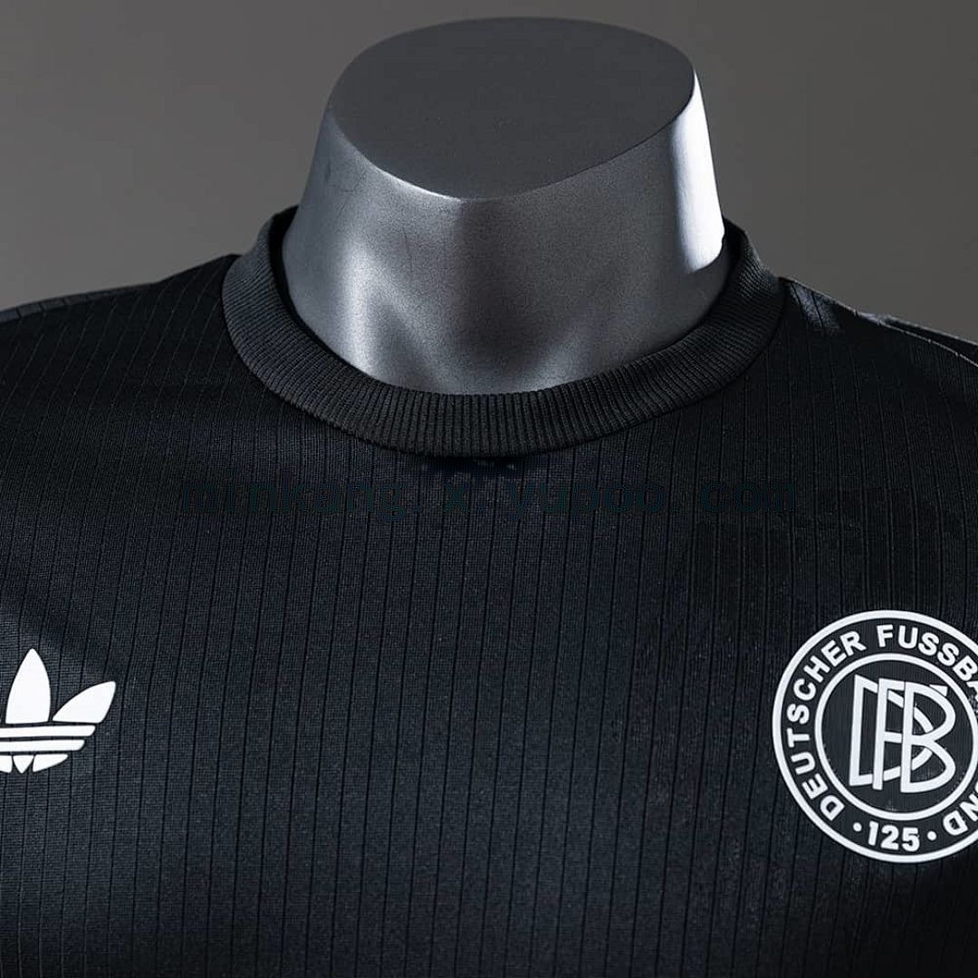 Germany 125th Anniversary Edition Black Player Version Jersey S-3XL 6