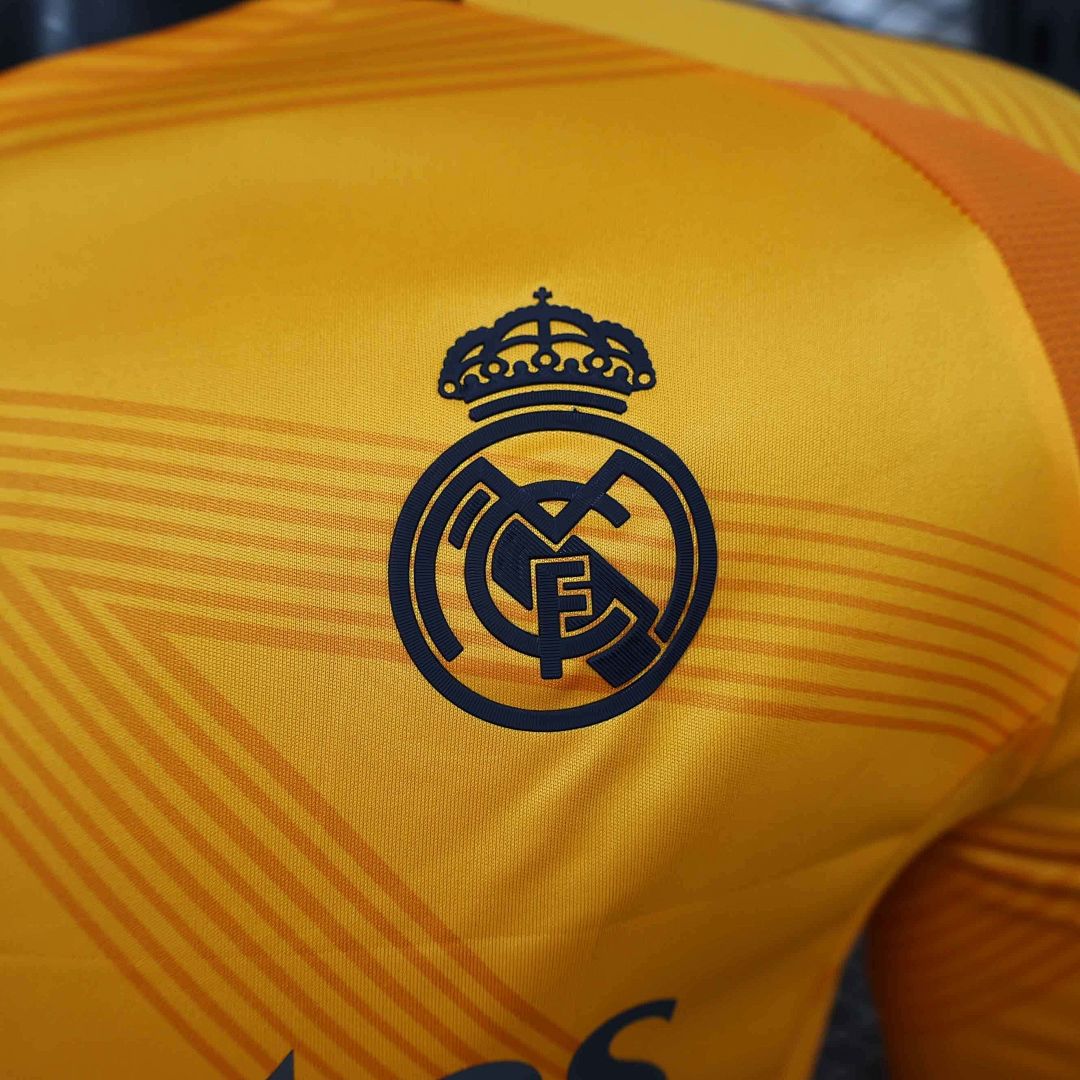 24-25 Real Madrid Away Long Sleeve Kit Player Version Shirt 2
