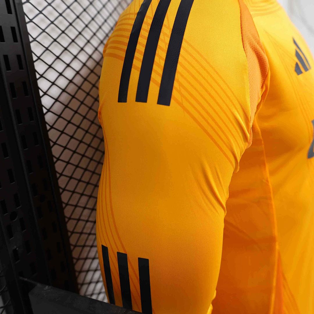 24-25 Real Madrid Away Long Sleeve Kit Player Version Shirt 3