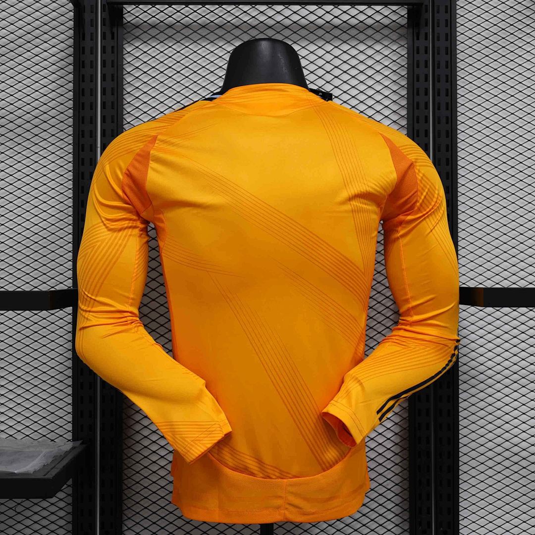 24-25 Real Madrid Away Long Sleeve Kit Player Version Shirt 7