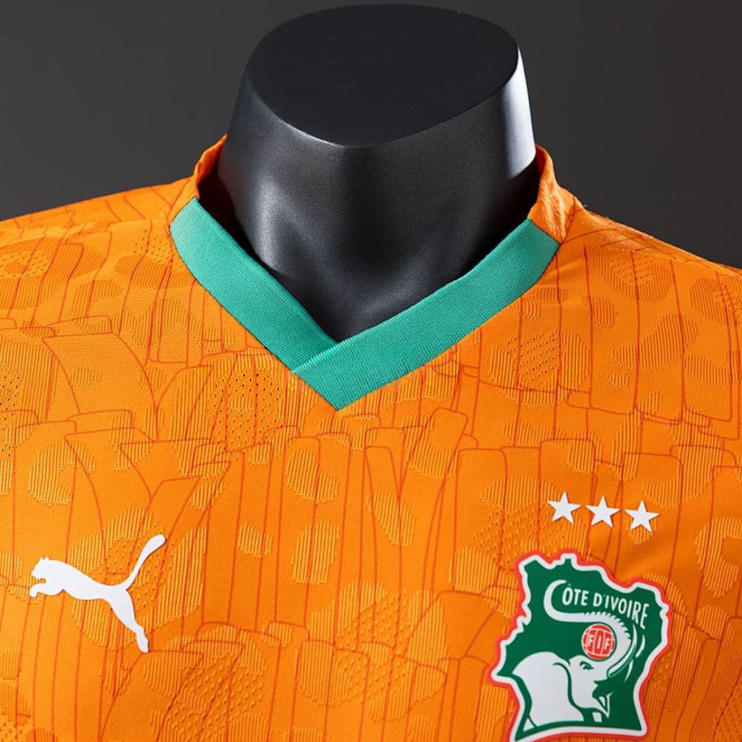 Ivory Coast 2025 Home Player Version Jersey S-3XL 6