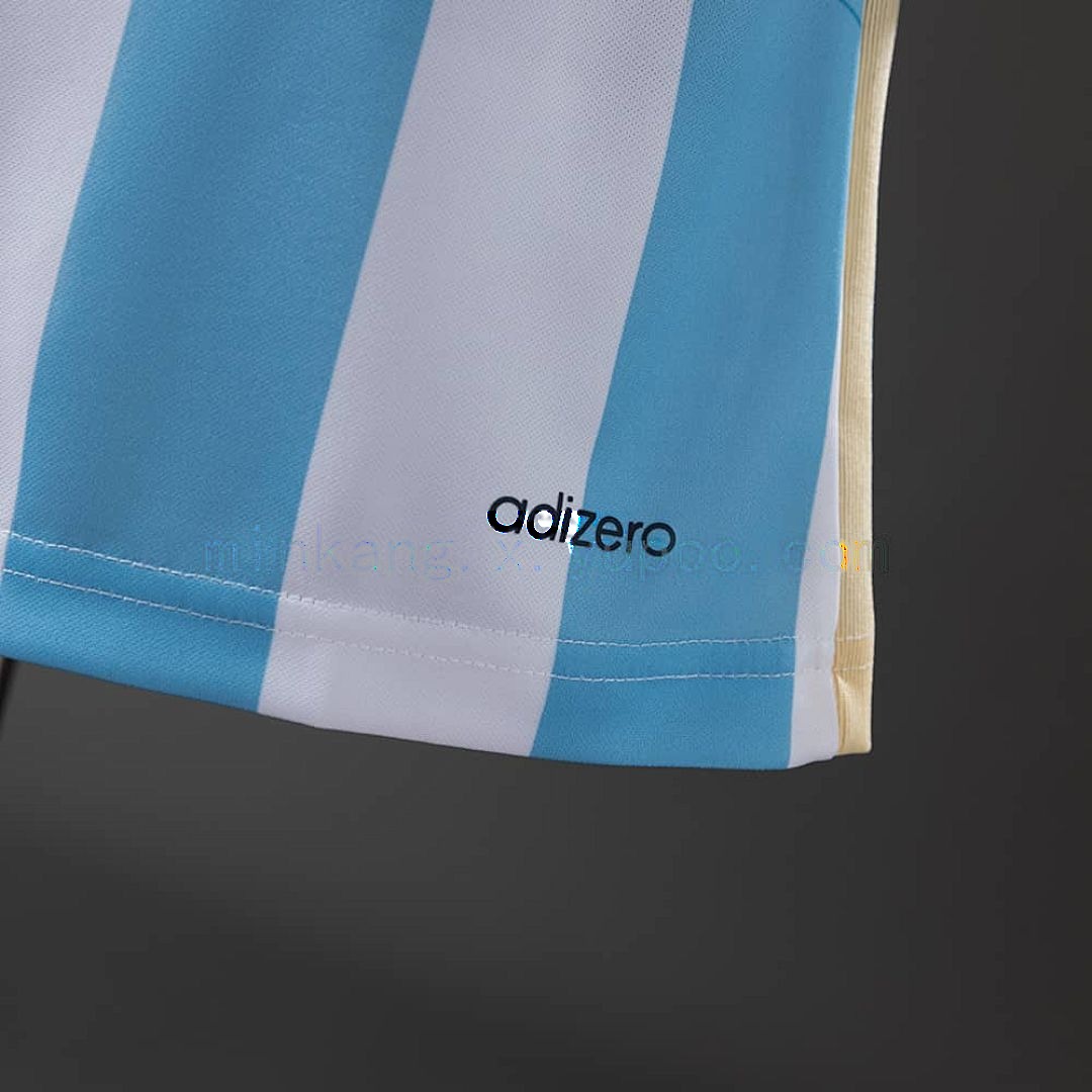 Argentina 2014 Home Player Version Retro Jersey S-3XL 2