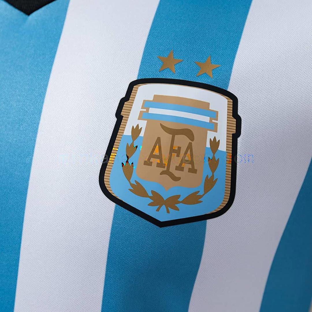 Argentina 2014 Home Player Version Retro Jersey S-3XL 5