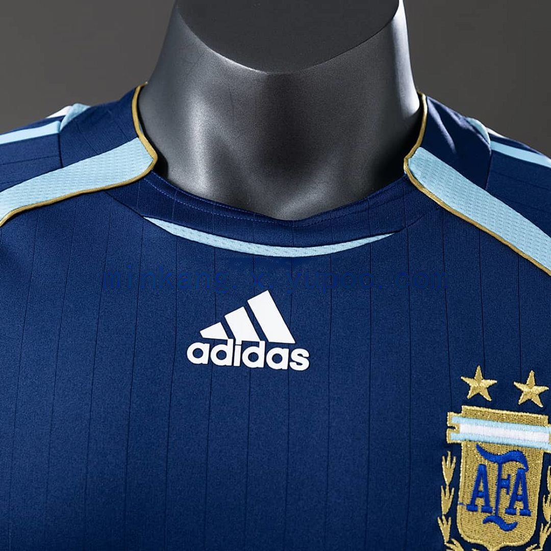 Argentina 2006 Away Player Version Retro Jersey S-3XL 6