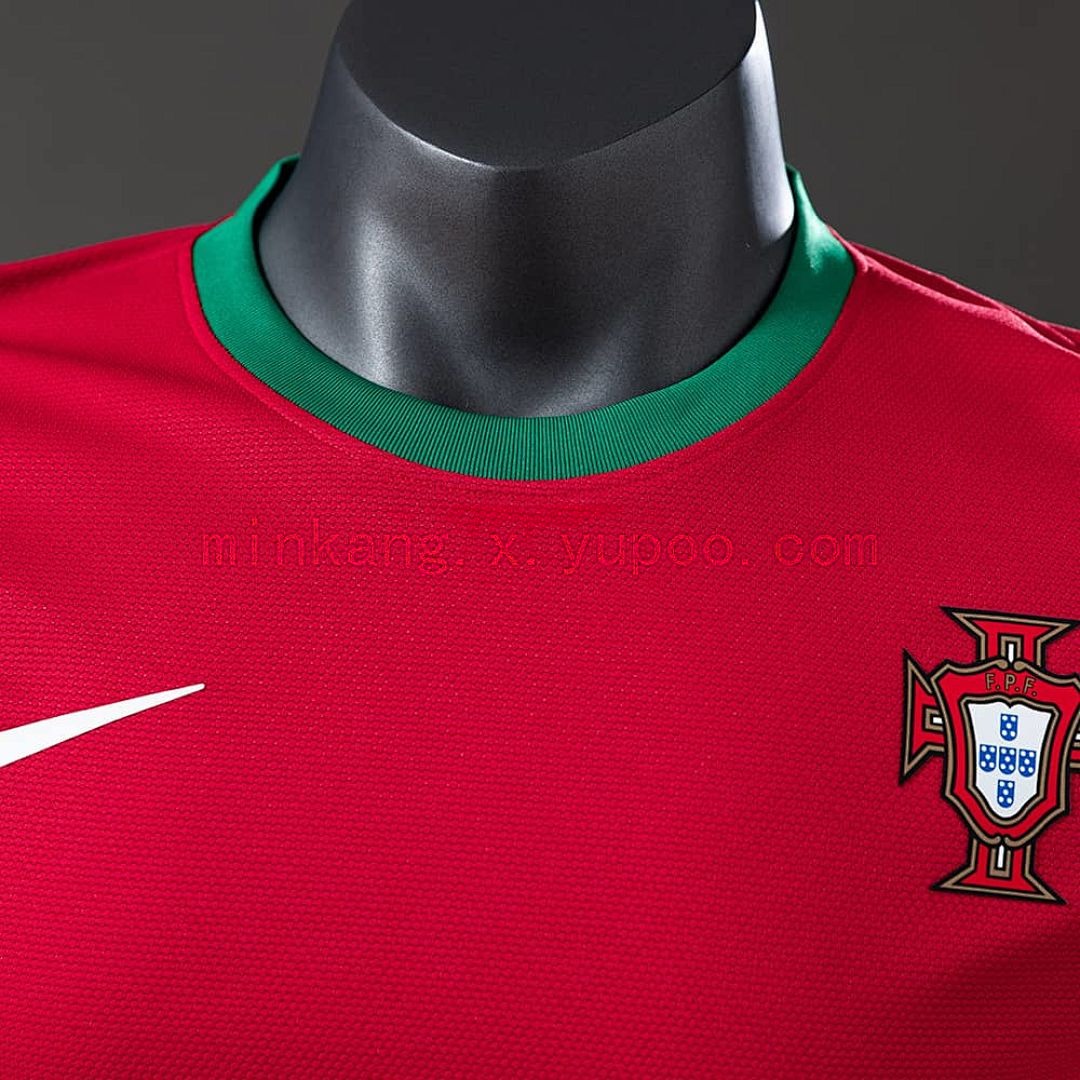Portugal 2012 Home Player Version Retro Jersey S-3XL 6