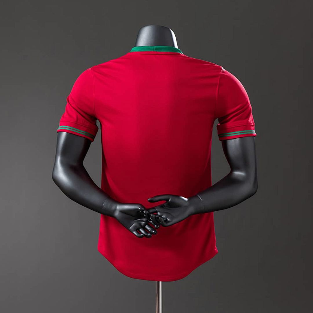 Portugal 2012 Home Player Version Retro Jersey S-3XL 7