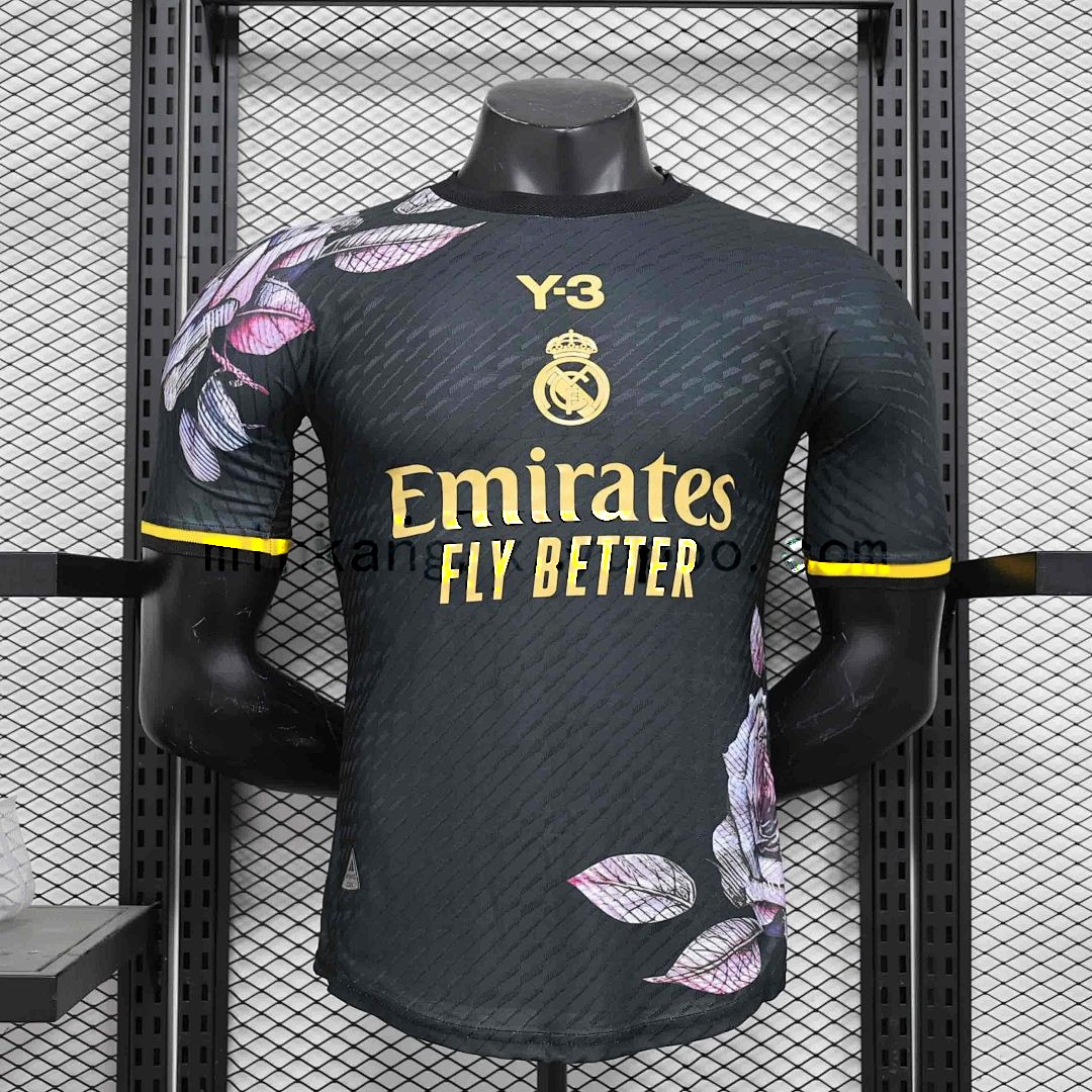 24-25 Real Madrid Y3 Flower Special Edition Player Version Shirt