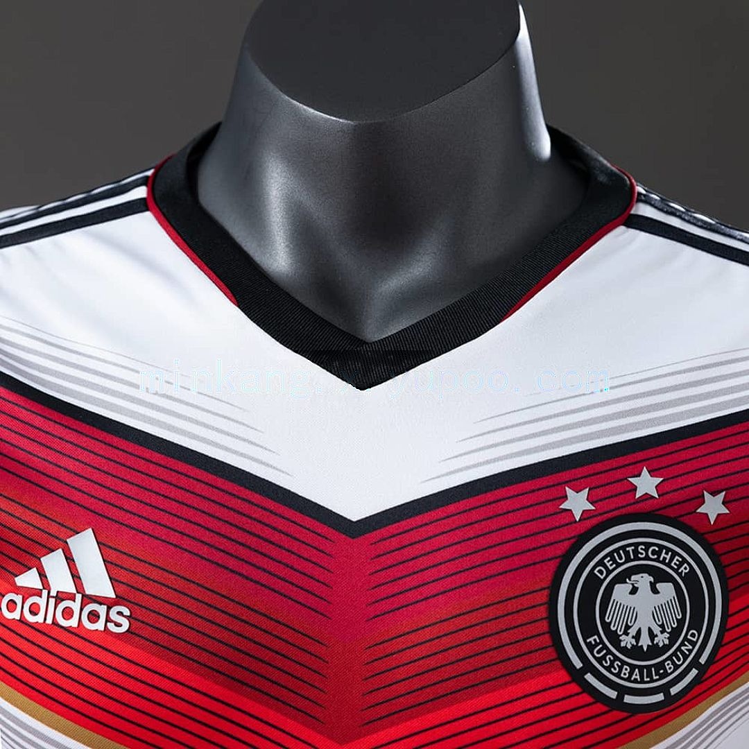 Germany 2014 Home Player Version Retro Jersey S-3XL 7