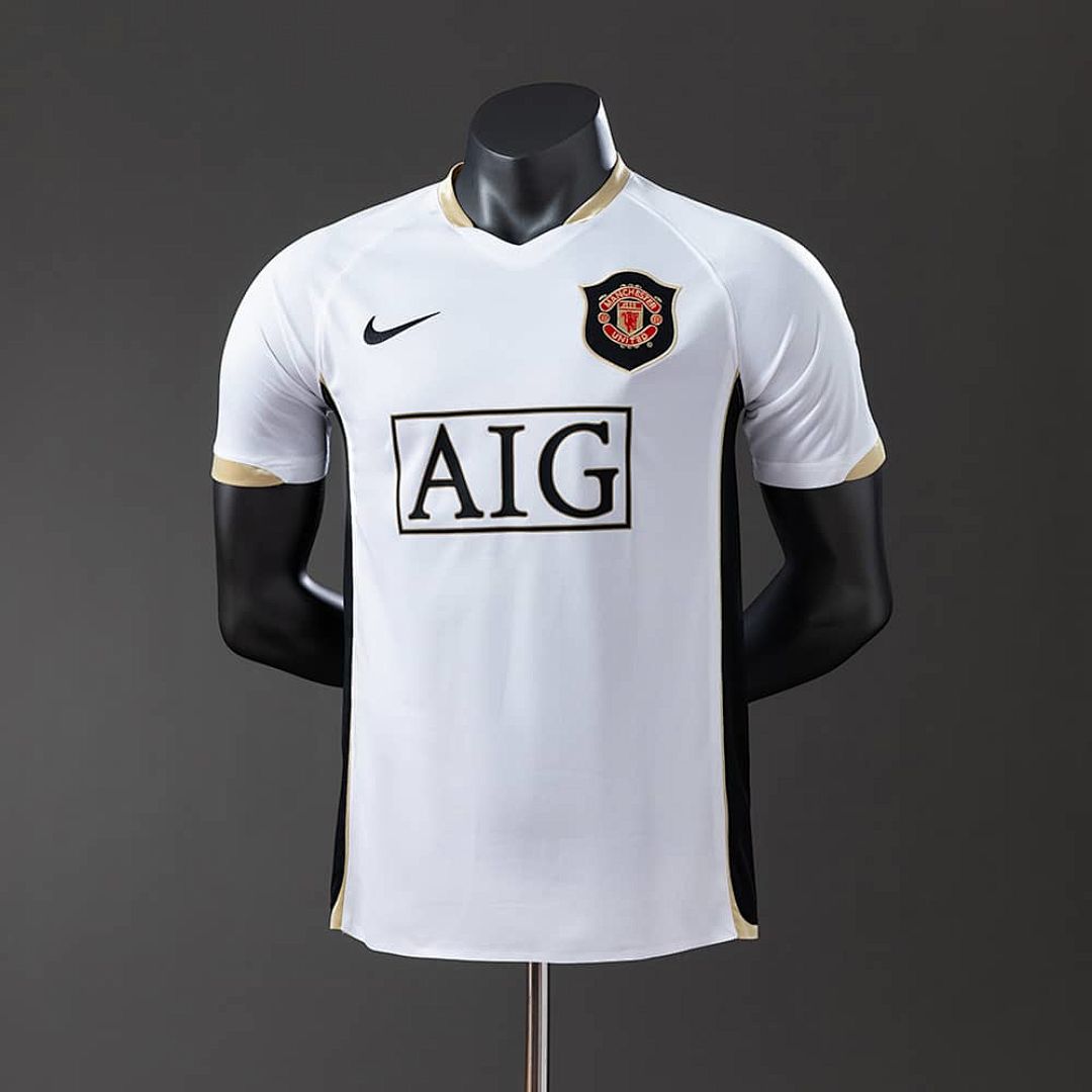 M-U 06_07 Away Player Version Retro Jersey S-3XL