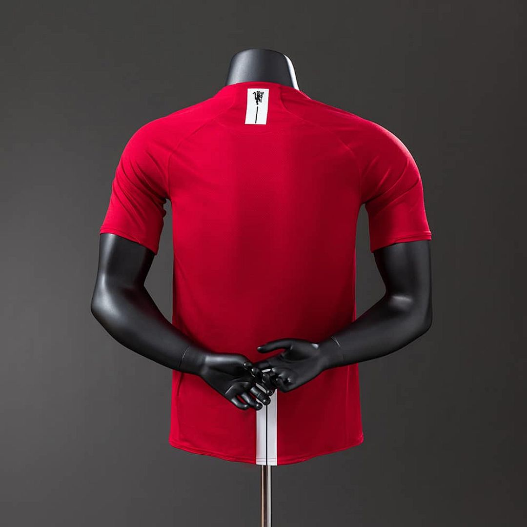 M-U 07_08 Home Player Version Retro Jersey S-3XL 7