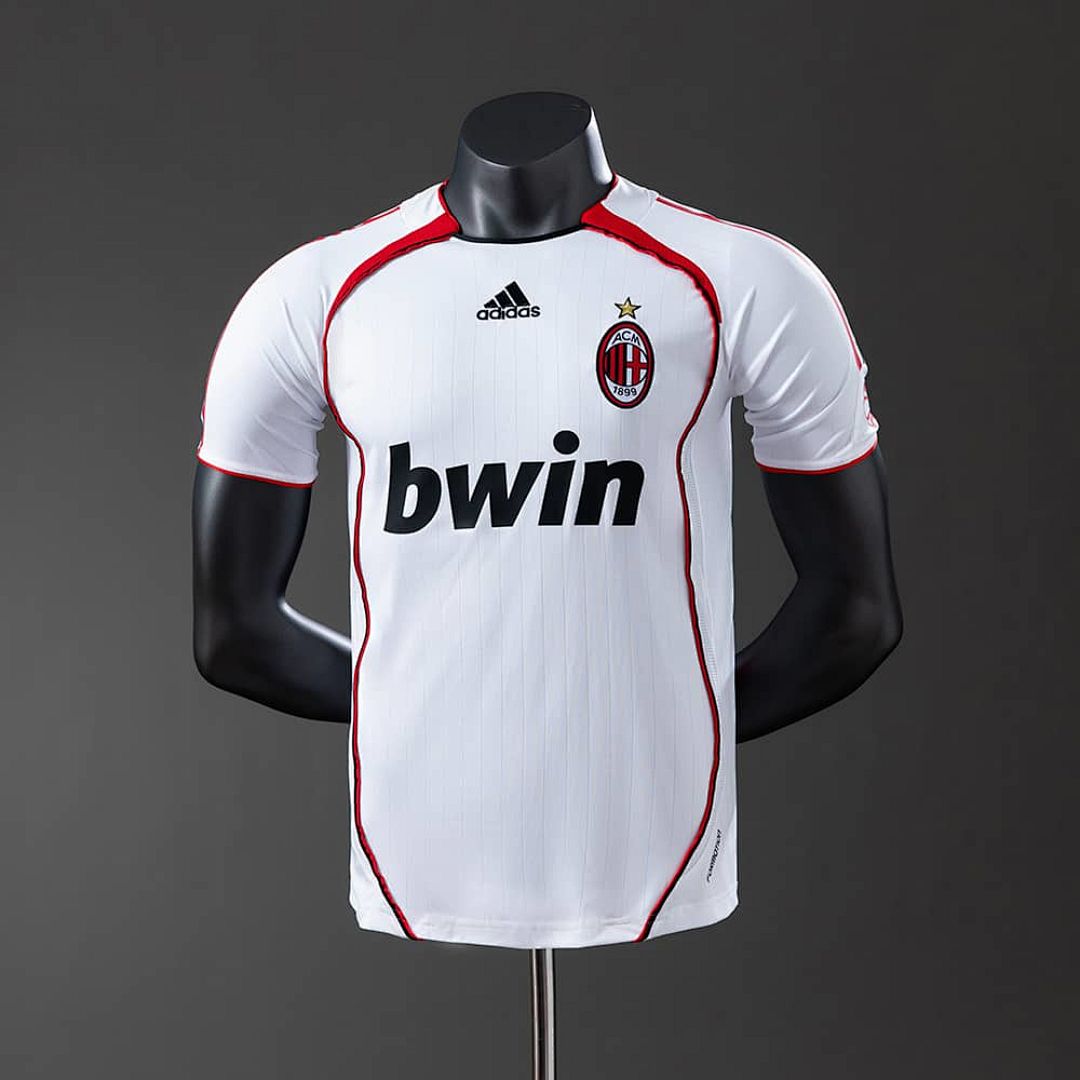 AC Milan 06_07 Away Player Version Retro Jersey S-3XL