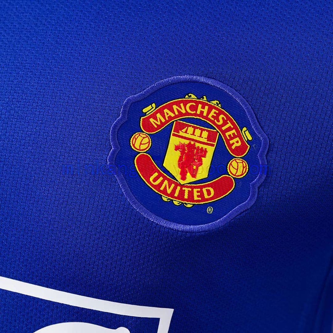 M-U 08_09 Third Away Long Sleeve Player Version Retro Jersey S-3XL 5