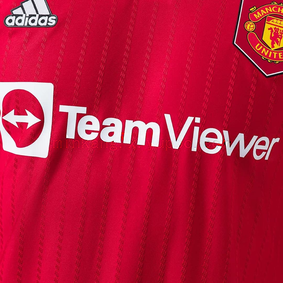 M-U 22_23 Home Long Sleeve Player Version Retro Jersey S-3XL 6