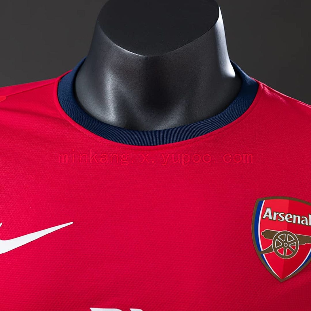 Arsenal 12_13 Home Long Sleeve Player Version Retro Jersey S-3XL 7