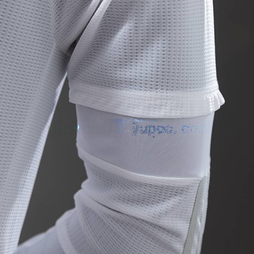 Real Madrid 15_16 Home Long Sleeve Player Version Retro Jersey S-3XL 3