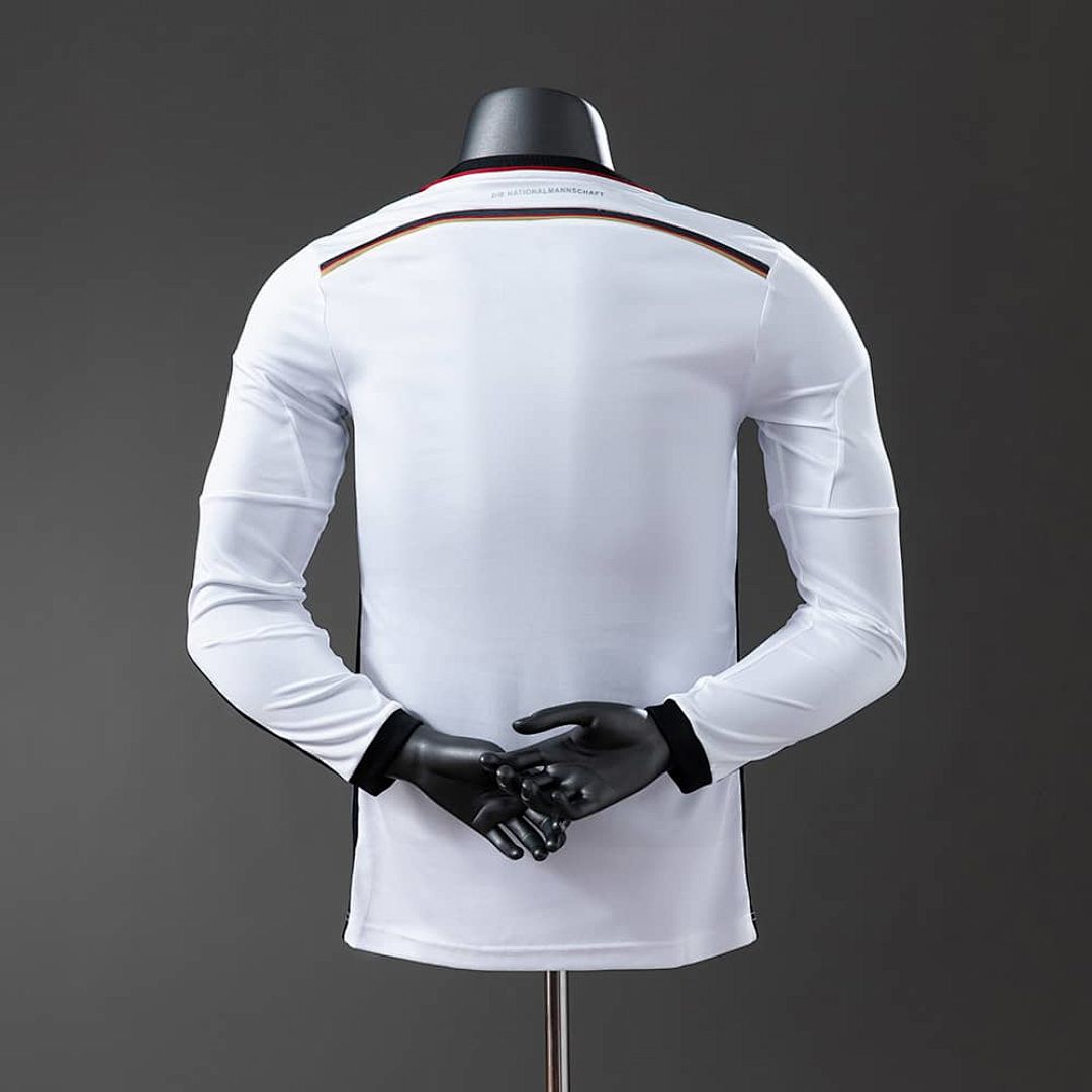Germany 2014 Home Long Sleeve Player Version Retro Jersey S-3XL 7
