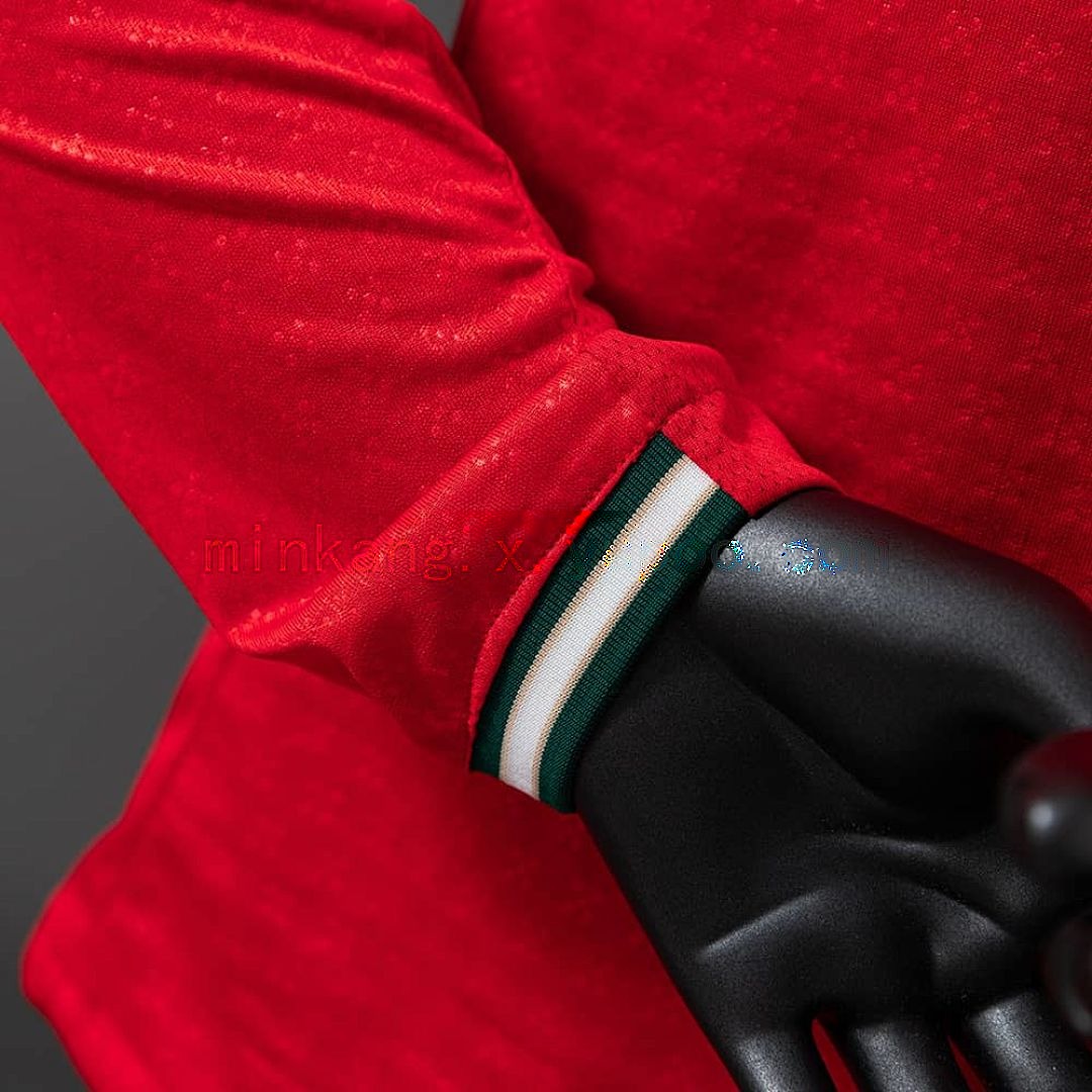 Portugal 2025 Home Long Sleeve Player Version Jersey S-3XL 2