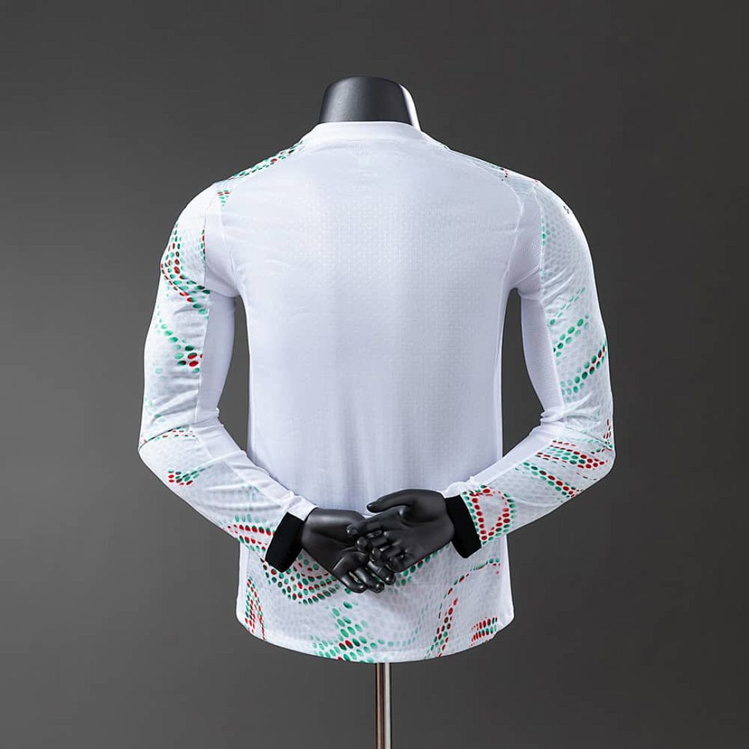 2025 Player Long Sleeve Portugal Away Jersey S-XXL 7