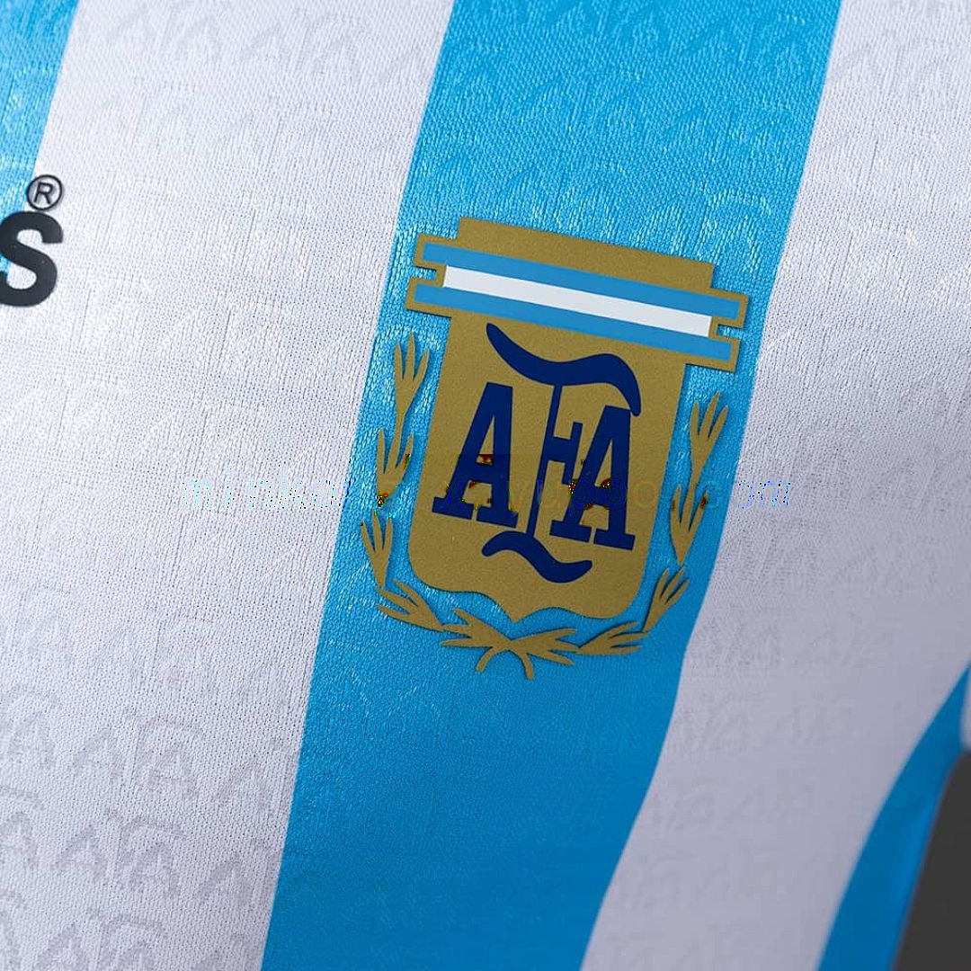 Argentina 1994 Home Player Version Jersey S-3XL 3
