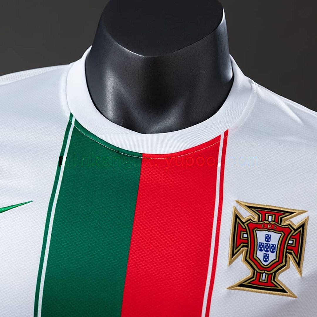 Portugal 2010 Player Version Retro Away Jersey S-3XL 6
