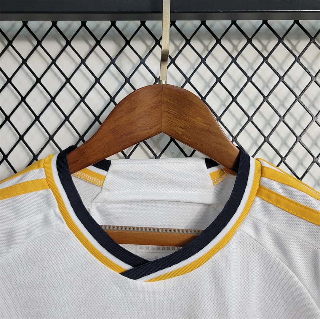 23-24 Real Madrid home kids kit 9