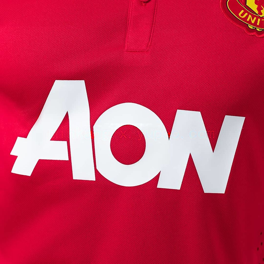 M-U 2013_14 Player Version Retro Home Jersey S-3XL 6