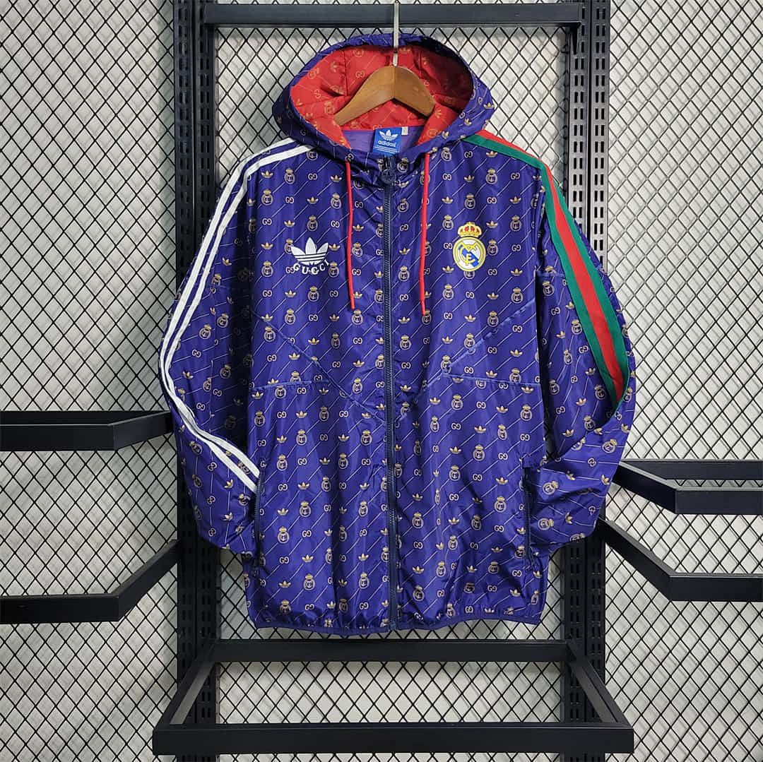 23-24 Real Madrid Windbreaker GUCCI joint